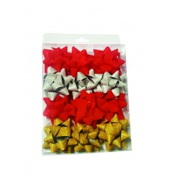 COCCARDA NATALE Cm 6 PZ. 12