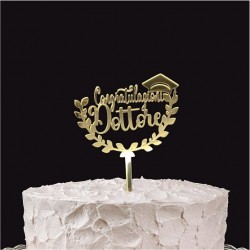 CAKE TOPPER CONGRATULAZIONI...