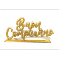 SCRITTA BUON COMPLEANNO...